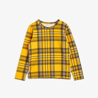 Check Long Sleeve T-shirt Yellow