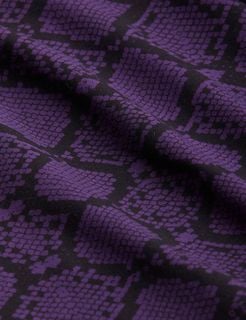 Snakeskin T-shirt Purple