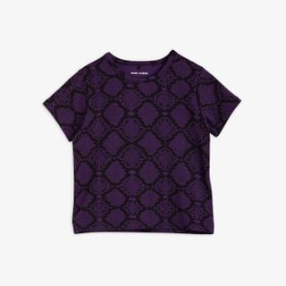 Snakeskin T-shirt Purple