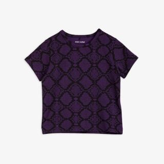 Snakeskin T-shirt Purple