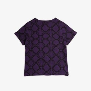 Snakeskin T-shirt Purple