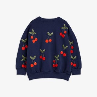 Cherry Embroidered Sweatshirt