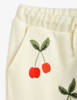 Cherry Embroidered Sweatpants