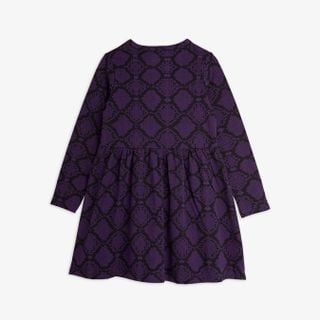 Snakeskin Dress Purple