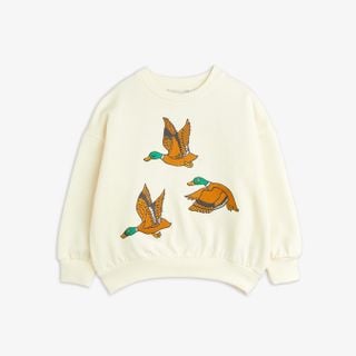 Ducks Embroidered Sweatshirt