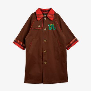 Twill trenchcoat