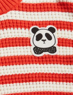 Panda knitted sweater