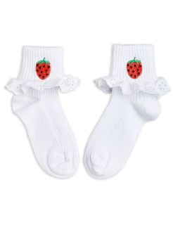 Strawberries Lace Socks