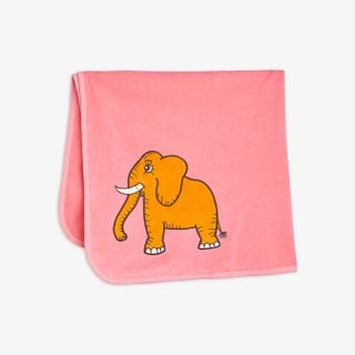 4 Elephants Velour Baby Blanket