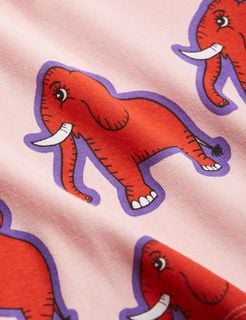 4 Elephants Baby Jumpsuit Pink