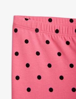Polka Dot Leggings Pink