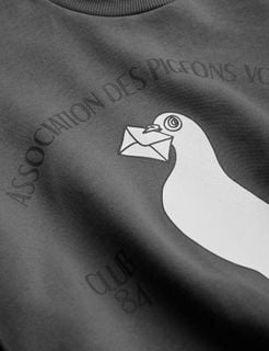 Pigeon Sweatshirt Grey