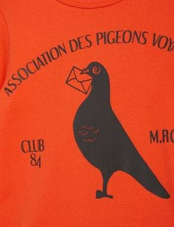 Pigeon T-Shirt Red