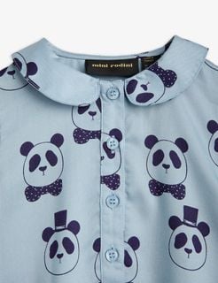 Panda Woven Bodysuit