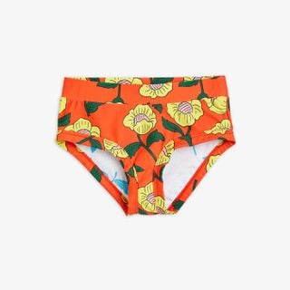 Flowers High Waisted Swim Pants