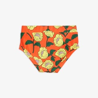 Flowers High Waisted Swim Pants