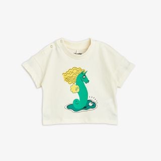 Unicorn Seahorse T-Shirt Offwhite