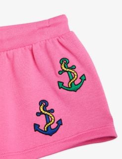 Anchor Embroidered Sweatshorts