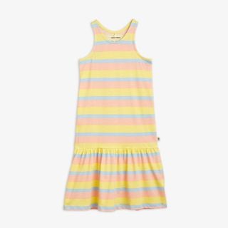 Pastel Stripe Tank Dress
