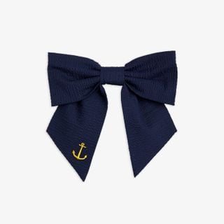 Bow Brooch Blue