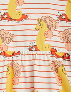 Unicorn Seahorse Vävd Klänning