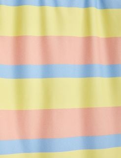 Pastel Stripe UV Swimsuit