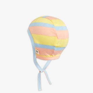 Pastel Stripe Baby Hat