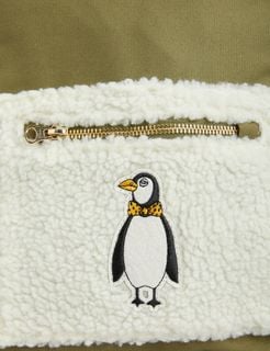 Penguin Embroidered Backpack