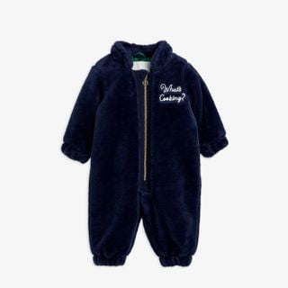 What's Cooking Faux Fur Baby Overall