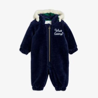 What's Cooking Faux Fur Baby Overall