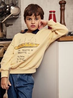 Baguette Embroidered Sweatshirt