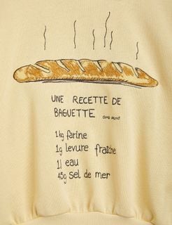 Baguette Embroidered Sweatshirt