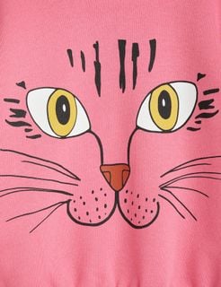 Cat Face Sweatshirt