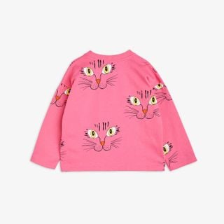 Cat Face Long Sleeve T-Shirt