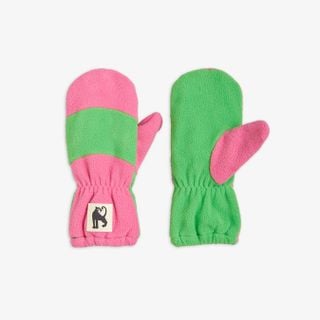 Fleece Panel Mittens