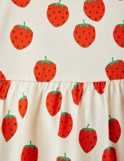 Upcycled Strawberries Tank Dress