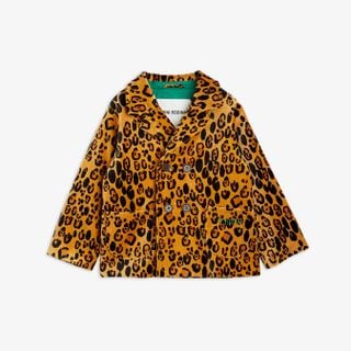 Leopard Velvet Blazer