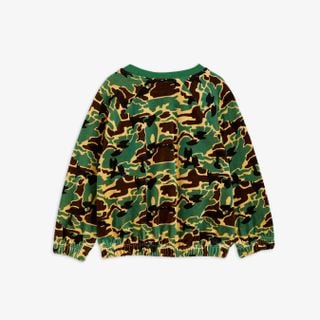 Camo Velour Sweatshirt