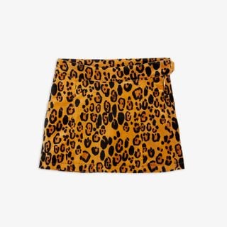 Leopard Velvet Skirt