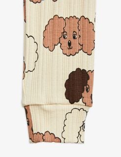 Upcyclade Fluffy Dog Leggings