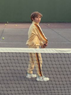 Tennis Embroidered Trousers