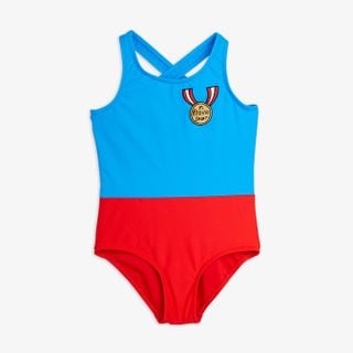 Medal Embroidered UV Swimsuit