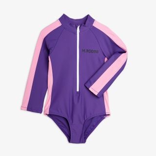 Stripe UV Swimsuit