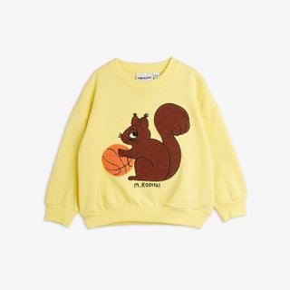 Squirrels Embroidered Sweatshirt