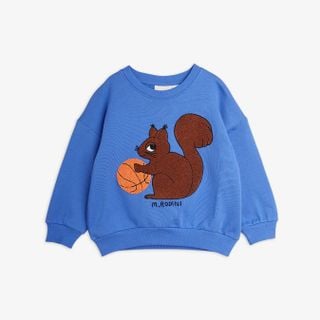 Squirrels Embroidered Sweatshirt