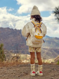 Flowers Shorts med Volang