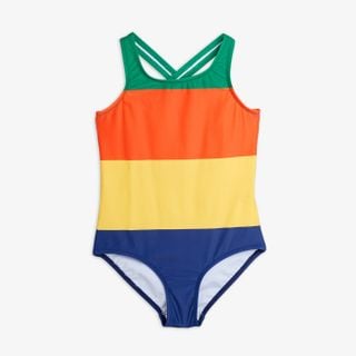 Stripe UV Swimsuit