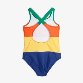 Stripe UV Swimsuit