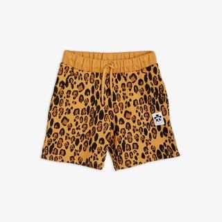 Basic leopard sweatshorts