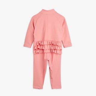 Owl Frill Baby UV Suit